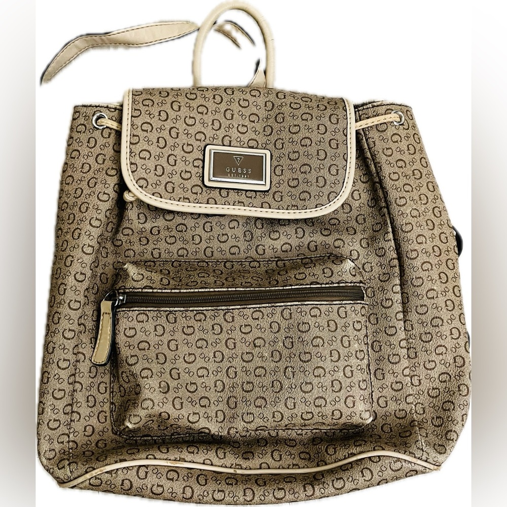 2 for $20!! GUESS EST 1981 backpack in brown